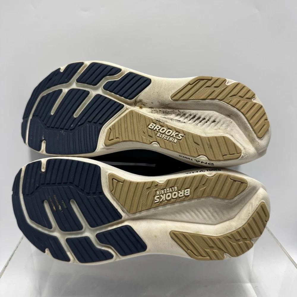 Brooks Glycerin 23 Blue Running Shoes Sneakers 1104761D420 Men's Size 13